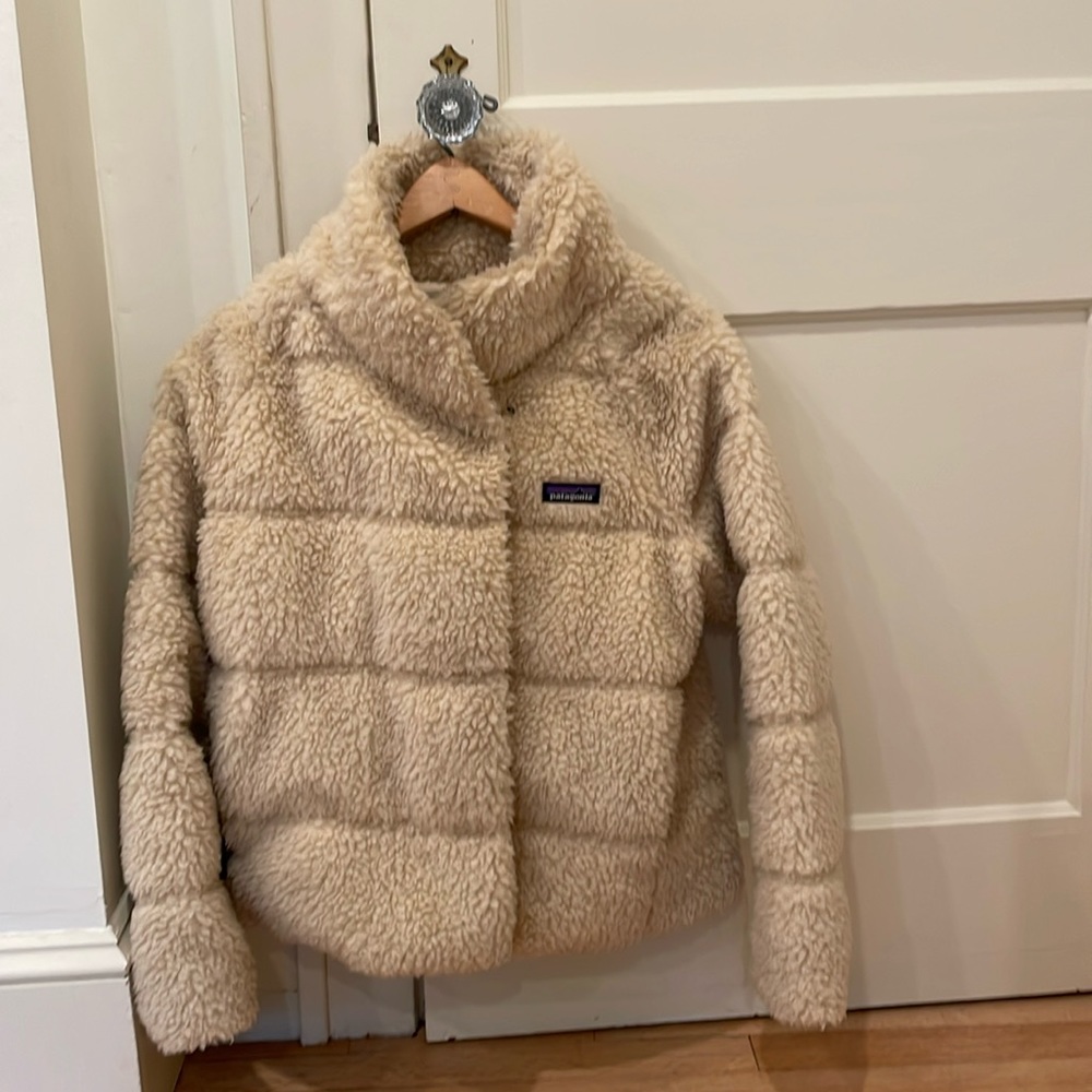 Women's Recycled High-Pile Fleece Down Jacket